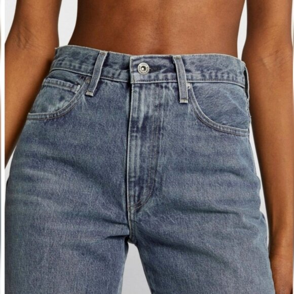 EUC Women's LEVI'S Made & Crafted "Column Pant" Jeans Coastal Blues | Size 24x27 - Picture 4 of 13